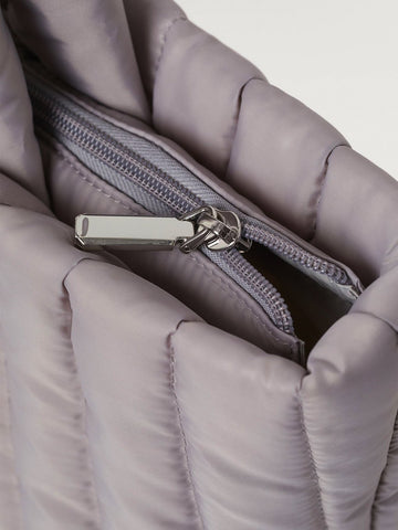 Striped cotton-blend sweatshirt